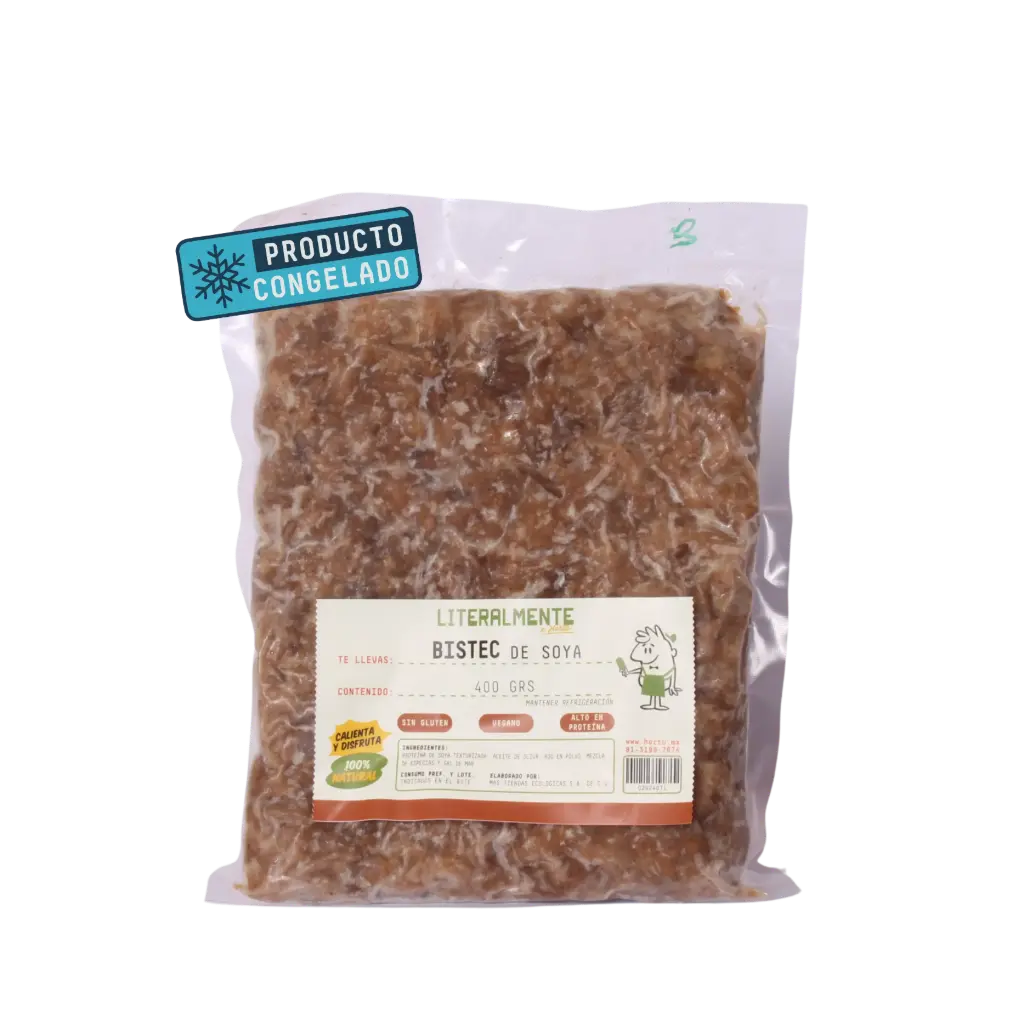 Bistec Vegano 400gr Literalmente