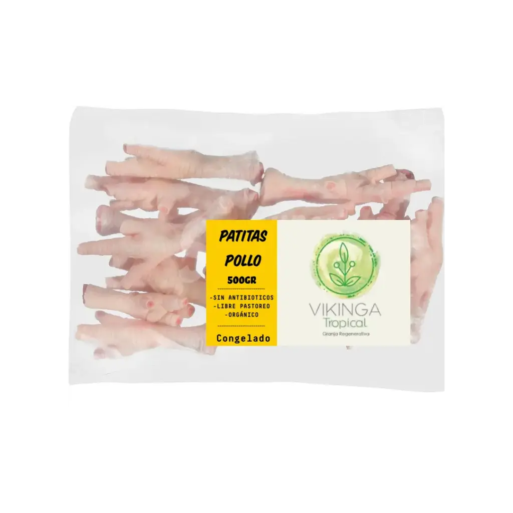 [25489635] Patitas de Pollo 500gr - Vikinga Tropical