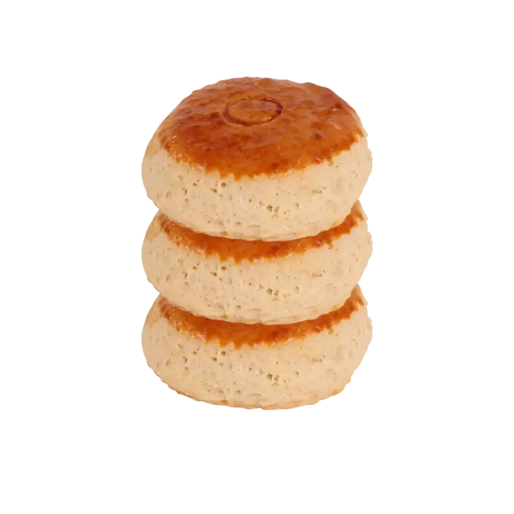 Bisquets c/Masa Madre Blancos - Paq. 3 pz