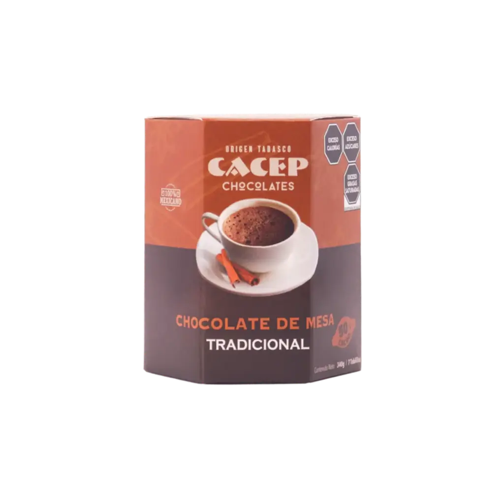 [674896000552] Chocolate de Mesa Tradicional Molinillo 7 Tab/340gr 