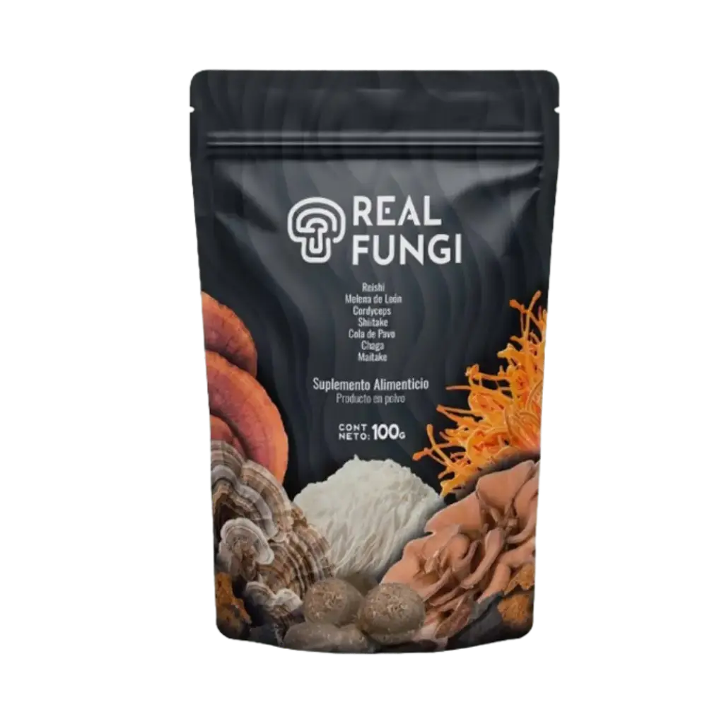Mezcla 7 hongos en polvo full spectrum 100gr - Real Fungi
