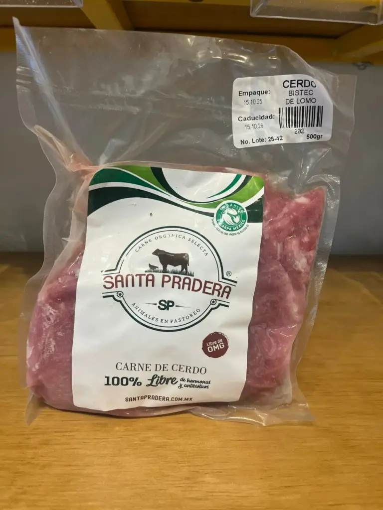 Bistec Cerdo Libre Pastoreo 500gr - Santa Pradera