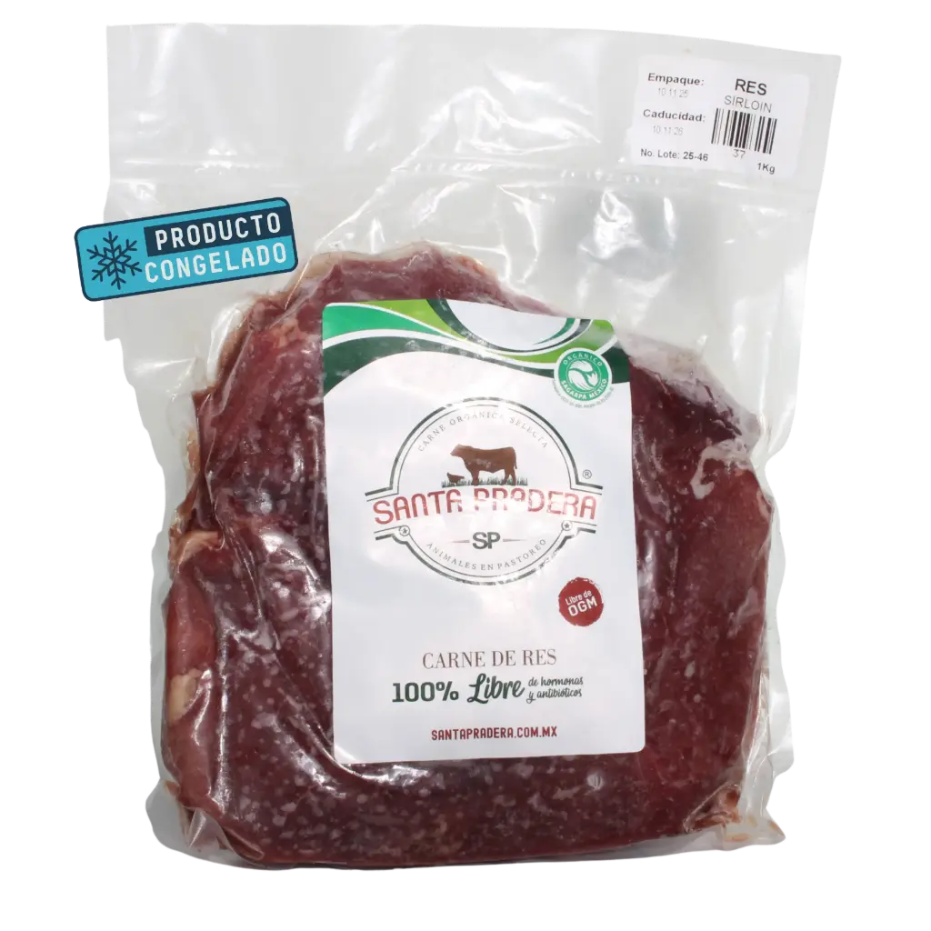 Sirloin Res Libre Pastoreo 1kg - Santa Pradera