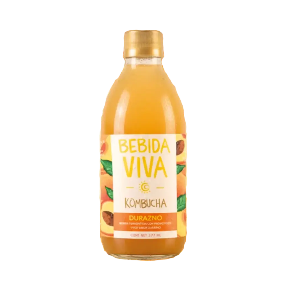 Kombucha Durazno - 377ml 