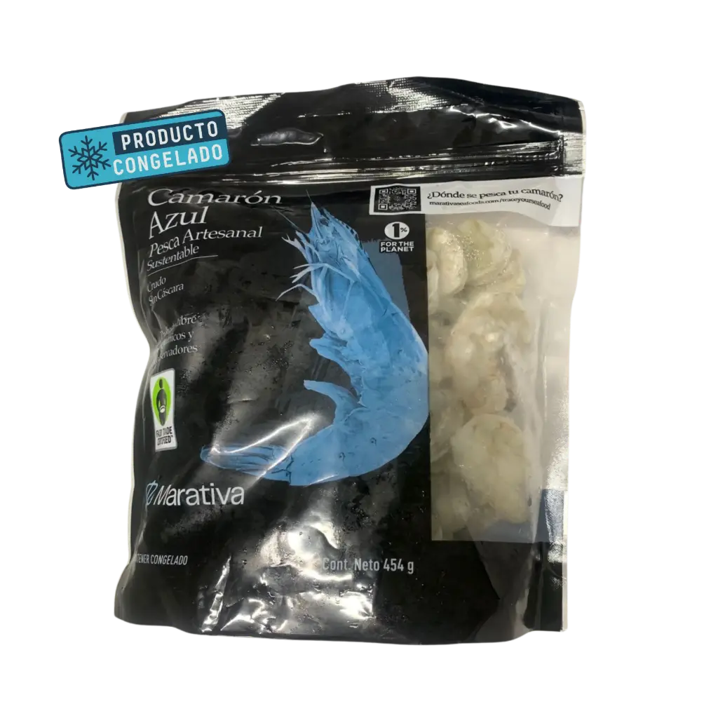 [7868722737] Camarón sin Cáscara - Paq 434gr