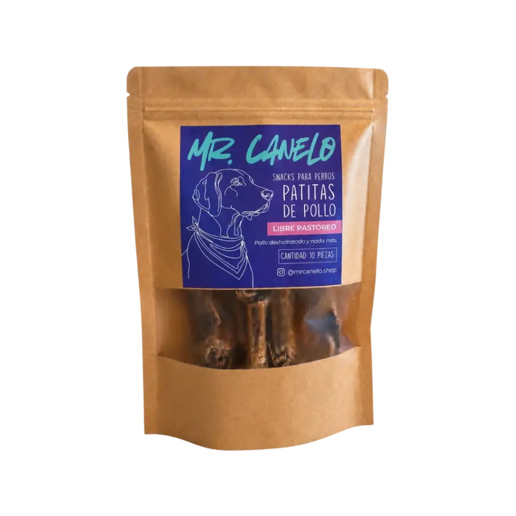 Premio Patas de Pollo Deshidratadas 10pzs