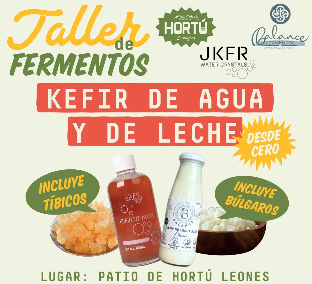 Taller de Fermentos: Kefir