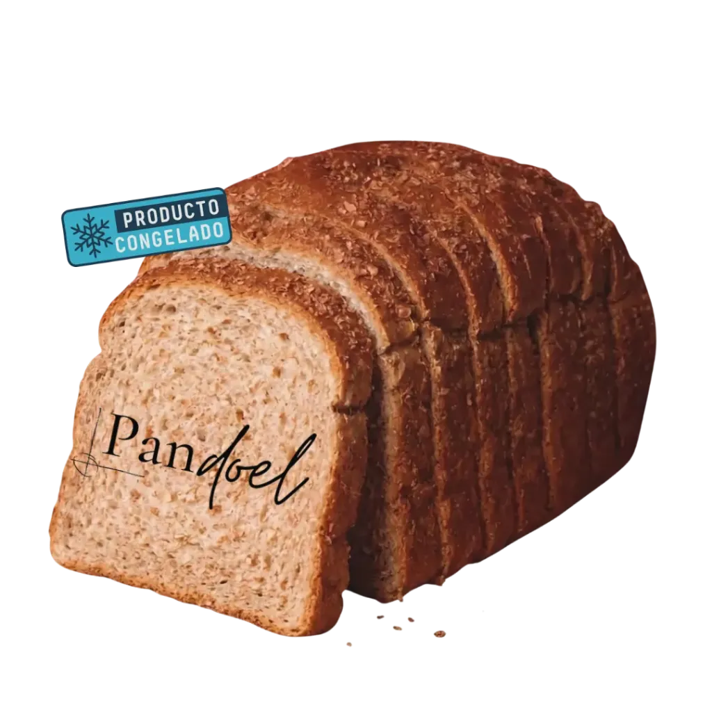 Barra de Pan Integral con Masa Madre Rebanado - Pandoel 800grs