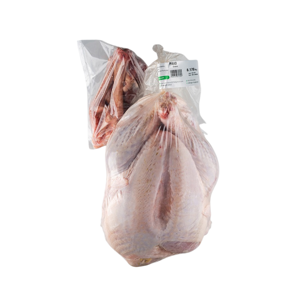 Pavo Entero Pastoreo Regenerativo 8kg a 9kg aprox (Navidad)