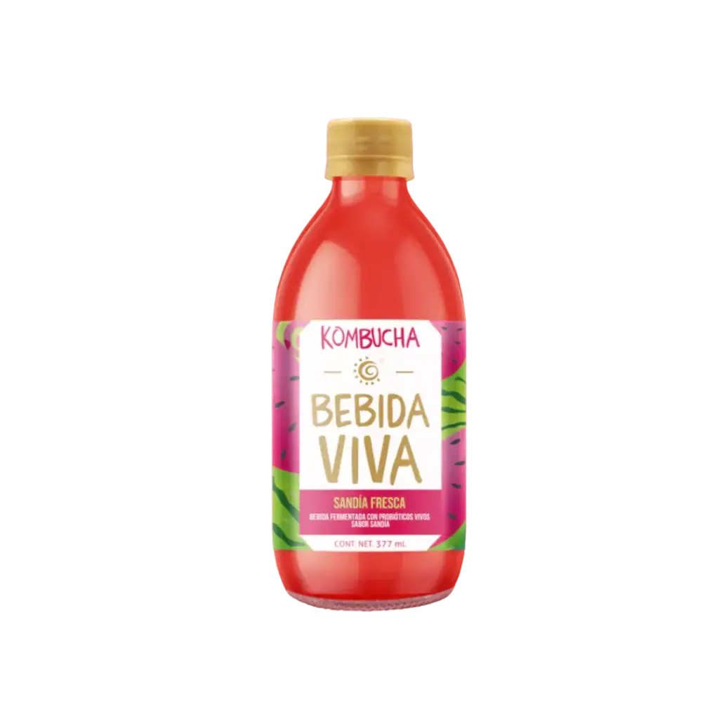 Kombucha Sandía Fresca - 377ml