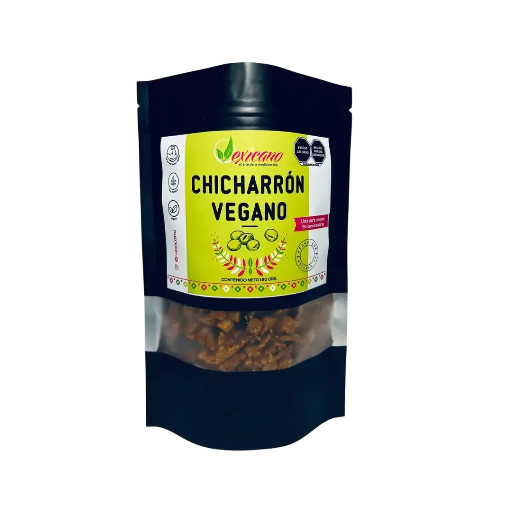 [7503035297832] Chicharron Crujiente Vegano - Bolsa 180gr