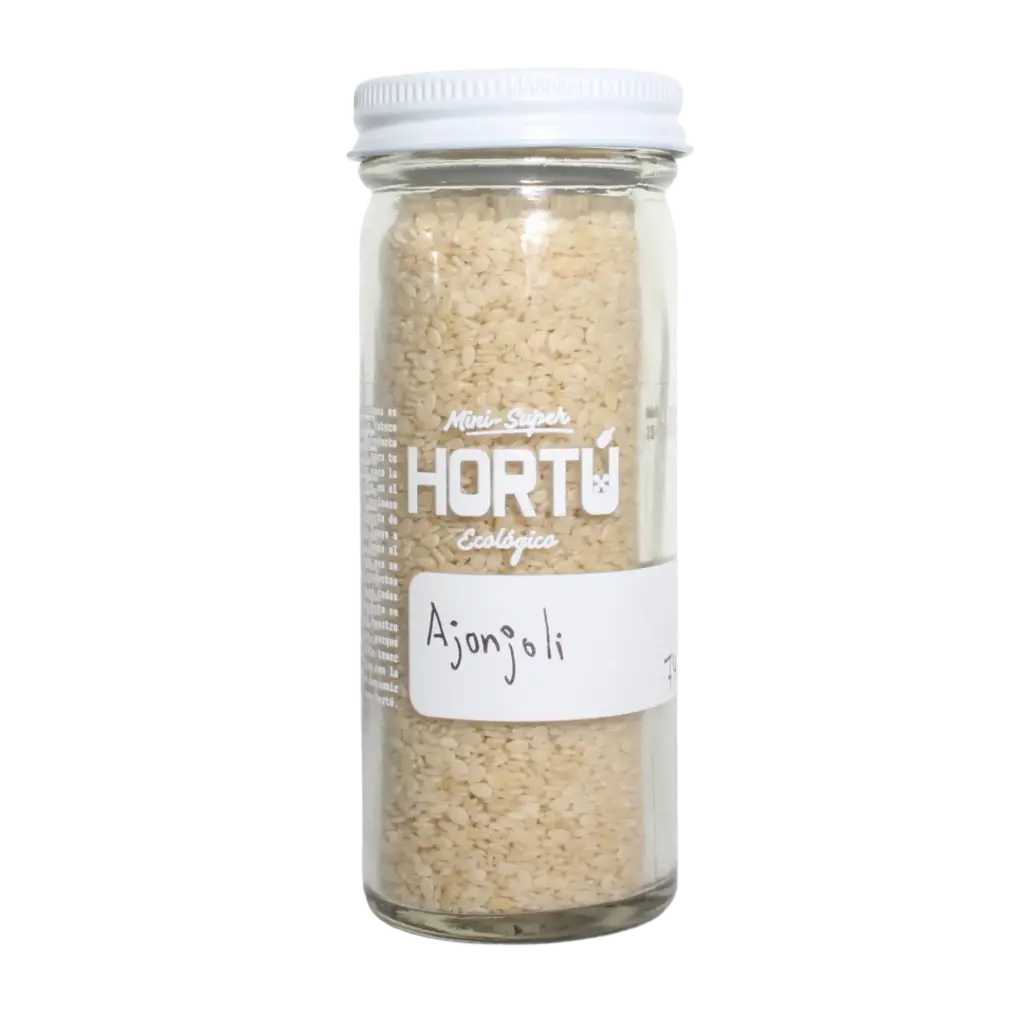Ajonjolí Sin Cutícula - Frasco 74gr 