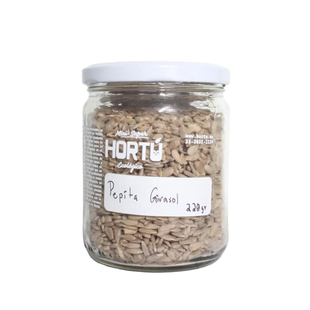 Pepita de Girasol 220gr Frasco