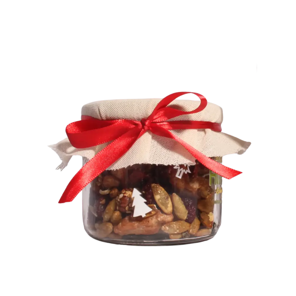 Bote Navideño - Mix de Nueces Naturales 170 gr