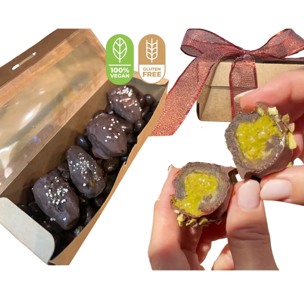 Caja Navideña - Datil Relleno