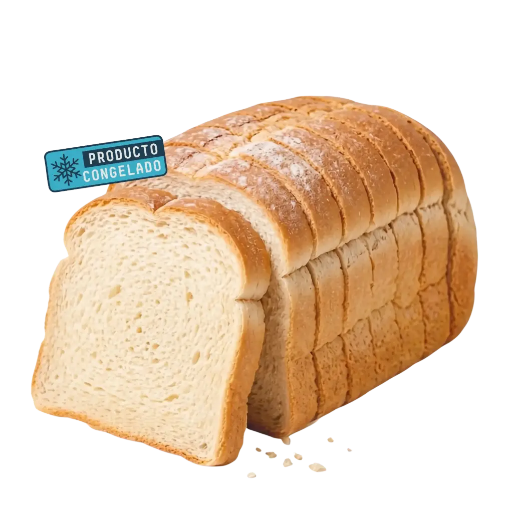 Barra de Pan Blanco de Masa Madre Rebanado - 600grs