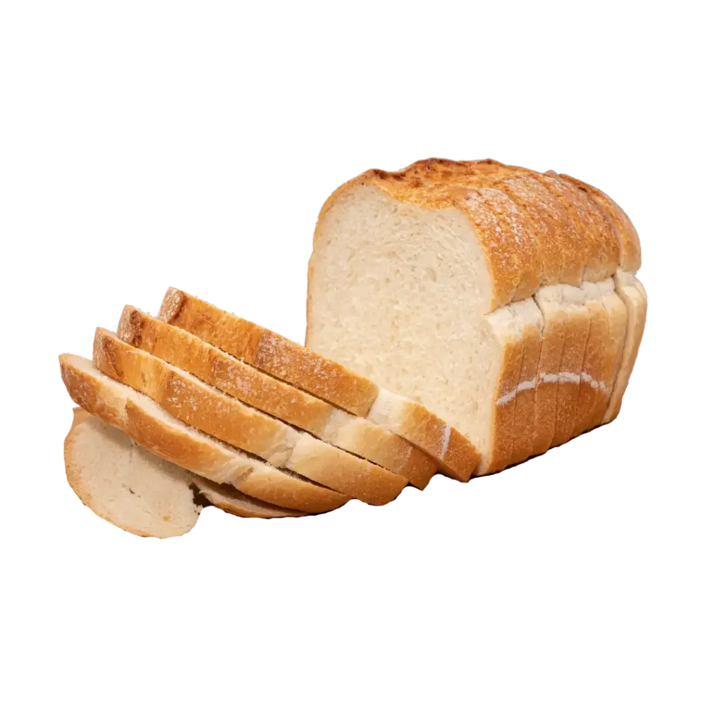 Barra de Pan Blanco de Masa Madre Rebanado- 600grs