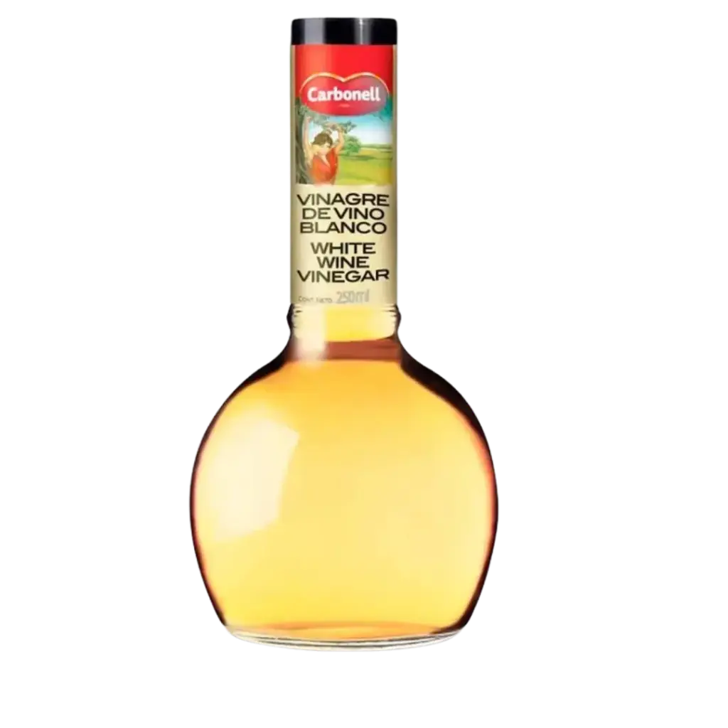 [8410010855149] Vinagre Vino Blanco Carbonell - Frasco 250ml 