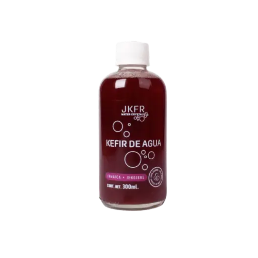 [7500464673503] Kefir de Agua de Jamaica Jengibre - 300ml