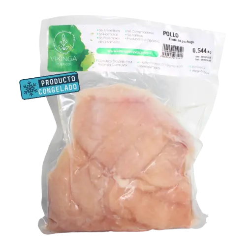 [21681481] Filete de Pollo Libre Pastoreo 610gr aprox Congelado Vikinga Tropical