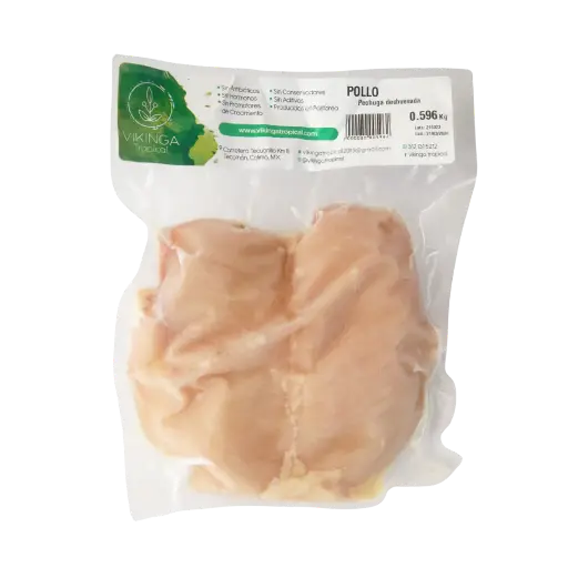 [21681486] Pechuga Pollo Sin Hueso 620gr aprox Congelado Vikinga Tropical