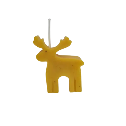 [21681437] Vela Navideña de Cera de abeja 100%