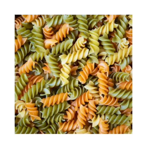 Fusilli Tricolor - Pasta Lento Secado Artesanal
