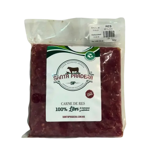 Molida de Res Libre Pastoreo 500gr 80/20 - Santa Pradera