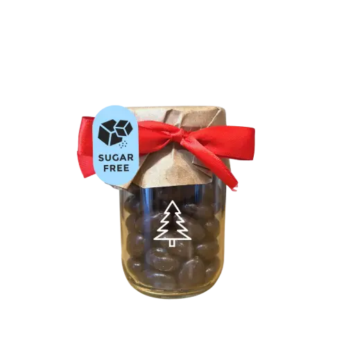 Bote Navideño - Almendras Enchocolatadas 160 gr